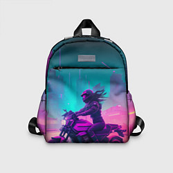Детский рюкзак Cyberpunk moto, цвет: 3D-принт