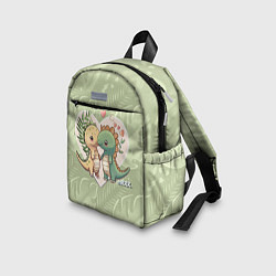 Детский рюкзак Мистер Влюбленный динозавр, цвет: 3D-принт — фото 2