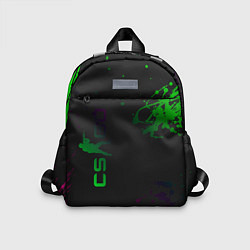 Детский рюкзак CS GO Splashes, цвет: 3D-принт