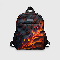 Детский рюкзак Огненный орнамент с языками пламени