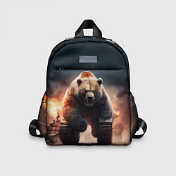 Детский рюкзак Медведь-танк