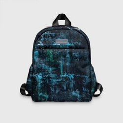 Детский рюкзак Голубой абстракт