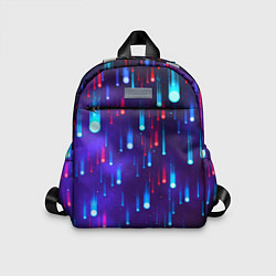 Детский рюкзак Neon rain, цвет: 3D-принт