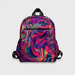 Детский рюкзак Яркие волны, цвет: 3D-принт
