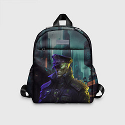 Детский рюкзак Генерал в киберпанк, цвет: 3D-принт