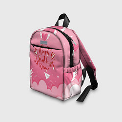 Детский рюкзак Бумажный стиль для дня святого валентина, цвет: 3D-принт — фото 2