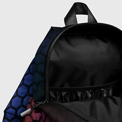 Детский рюкзак Abstract hexagon fon, цвет: 3D-принт — фото 2