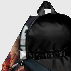 Детский рюкзак Демон железнодорожник, нейросеть, цвет: 3D-принт — фото 2