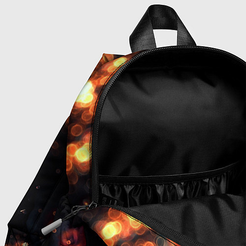 Детский рюкзак Midjourney Цветок вулкан / 3D-принт – фото 4