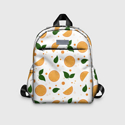 Детский рюкзак Апельсины с листьями