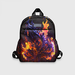 Детский рюкзак Текстура огня, цвет: 3D-принт