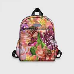 Детский рюкзак Райские цветы, цвет: 3D-принт