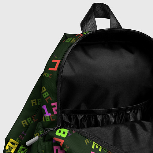Детский рюкзак ABC / 3D-принт – фото 4