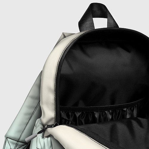 Детский рюкзак Козерог на приятном светлом фоне / 3D-принт – фото 4