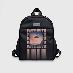 Детский рюкзак I want to believe IWTB, цвет: 3D-принт