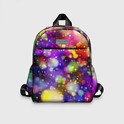 Детский рюкзак Радужные блики, цвет: 3D-принт