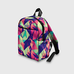 Детский рюкзак Нейро геометрический паттерн, цвет: 3D-принт — фото 2