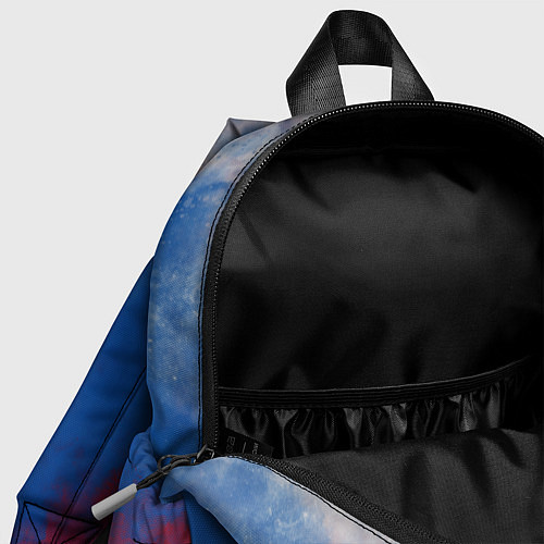 Детский рюкзак Триколор градиент / 3D-принт – фото 4