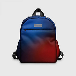 Детский рюкзак Красно синий градиент