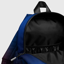 Детский рюкзак Красно синий градиент, цвет: 3D-принт — фото 2