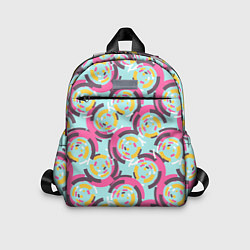 Детский рюкзак Круговой паттерн, цвет: 3D-принт