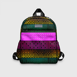 Детский рюкзак Patterned stripes, цвет: 3D-принт