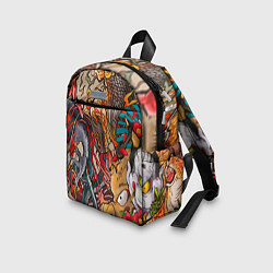 Детский рюкзак Иредзуми: демон и дракон, цвет: 3D-принт — фото 2