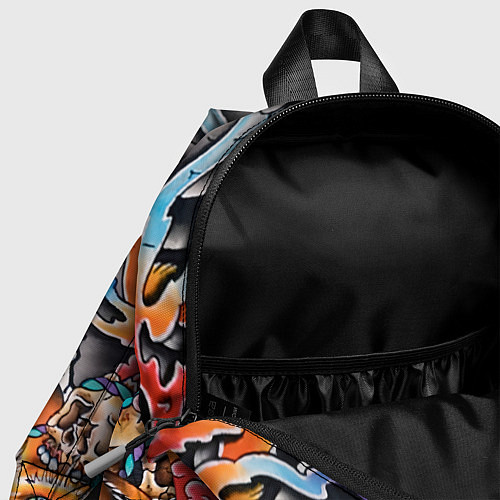 Детский рюкзак Иредзуми: дракон и лис / 3D-принт – фото 4