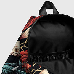 Детский рюкзак Узор с японскими карпами кои, цвет: 3D-принт — фото 2