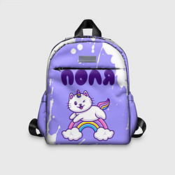 Детский рюкзак Поля кошка единорожка