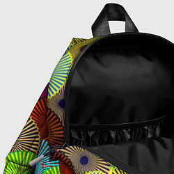 Детский рюкзак Multicolored circles, цвет: 3D-принт — фото 2
