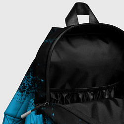 Детский рюкзак Bmw голубые брызги, цвет: 3D-принт — фото 2