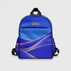 Детский рюкзак Волновая растровая композиция, цвет: 3D-принт