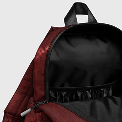 Детский рюкзак Красный круг тай-дай, цвет: 3D-принт — фото 2