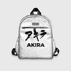 Детский рюкзак Akira с потертостями на светлом фоне, цвет: 3D-принт