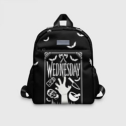 Детский рюкзак Wednesday - thing, цвет: 3D-принт