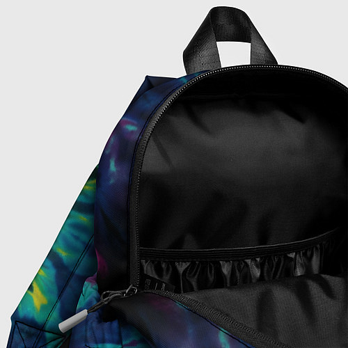 Детский рюкзак Радужный тай дай на темном фоне: арт нейросети / 3D-принт – фото 4