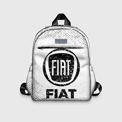 Детский рюкзак Fiat с потертостями на светлом фоне