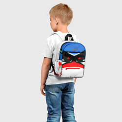 Детский рюкзак Пингвин злой, цвет: 3D-принт — фото 2