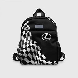 Детский рюкзак Lexus racing flag, цвет: 3D-принт