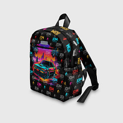 Детский рюкзак JDM neon style, цвет: 3D-принт — фото 2