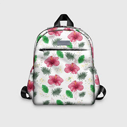 Детский рюкзак Цветочный паттерн, цвет: 3D-принт