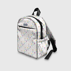 Детский рюкзак Весенний паттерн с цветами, цвет: 3D-принт — фото 2