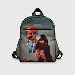 Детский рюкзак Марио держит Данки Конг