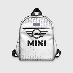 Детский рюкзак Mini с потертостями на светлом фоне