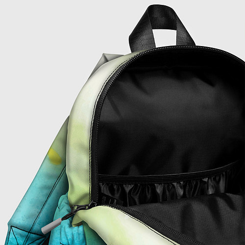 Детский рюкзак Прикольный панда в модной куртке / 3D-принт – фото 4