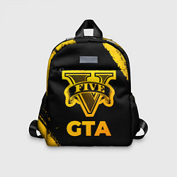 Детский рюкзак GTA - gold gradient, цвет: 3D-принт