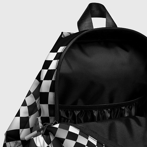 Детский рюкзак Fiat racing flag / 3D-принт – фото 4