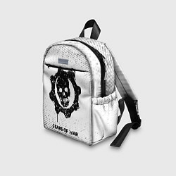 Детский рюкзак Gears of War с потертостями на светлом фоне, цвет: 3D-принт — фото 2