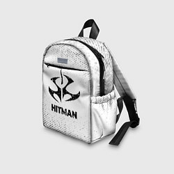 Детский рюкзак Hitman с потертостями на светлом фоне, цвет: 3D-принт — фото 2